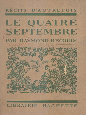 cover image of Le quatre septembre